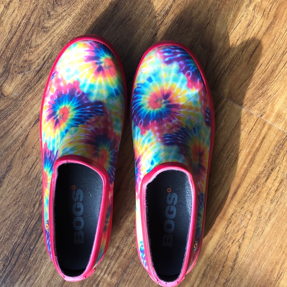 Bogs Patch Clogs Tie-Dye